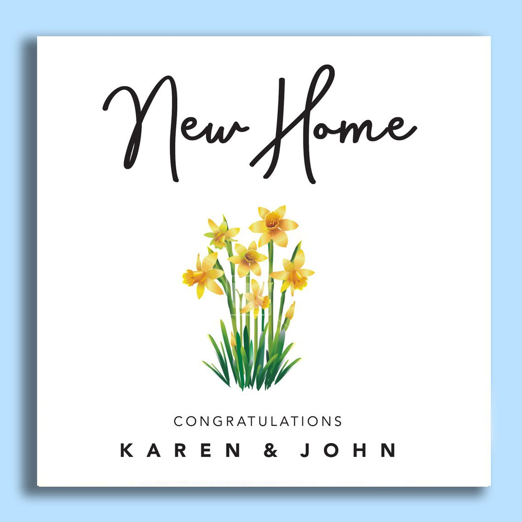 'New Homeowners' - Personalised Card