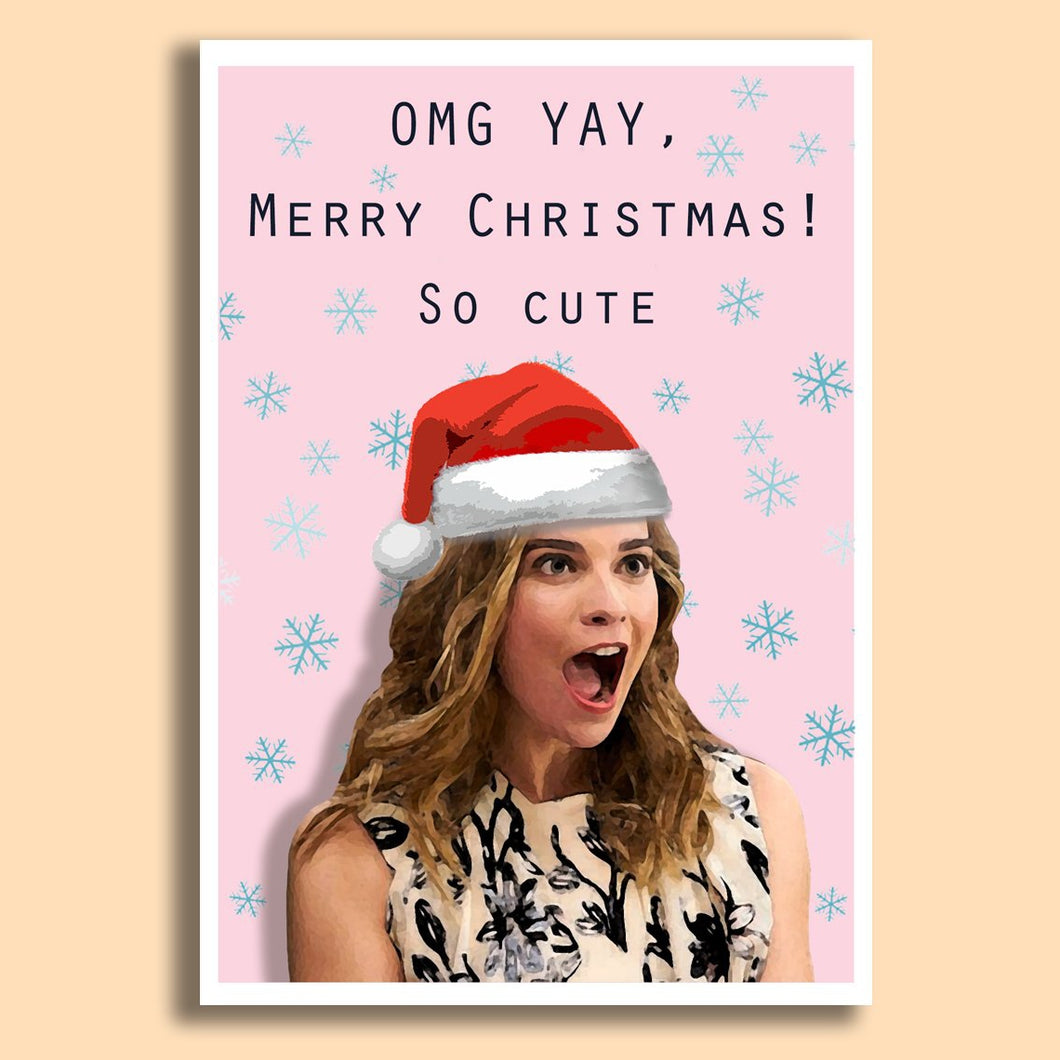 'OMG Yay! Merry Christmas' Alexis Schitts Creeks