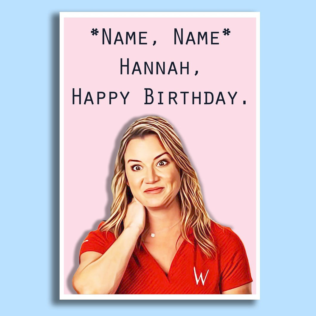 'Happy Birthday' Hannah Below Deck