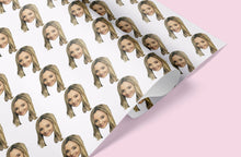 Load image into Gallery viewer, Customised Face Gift Wrap
