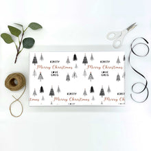 Load image into Gallery viewer, CLASSY Christmas Wrapping Paper | Personalised Christmas Wrapping | Festive Christmas Wrapping Paper | Christmas Gift Wrap, Xmas Gift Wrap
