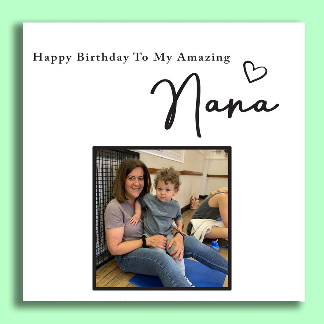 Amazing Nana! Photo Card