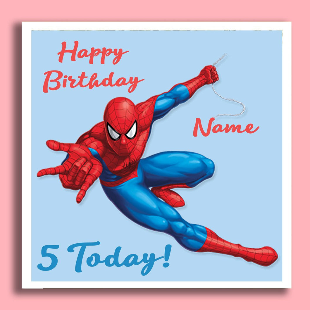 Spiderman Birthday